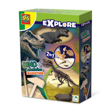 SES Creative Explore | Dino And Skeleton Dig Up 2 In 1 | T Rex