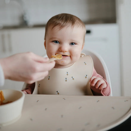 Mushie Bibs Silicone Bib | Bees