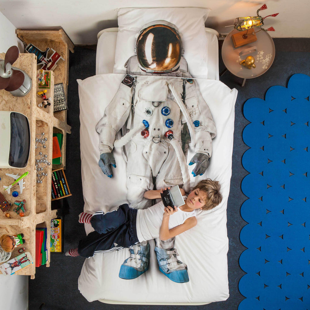 SNURK Dekbedset 140x200/220cm | Astronaut