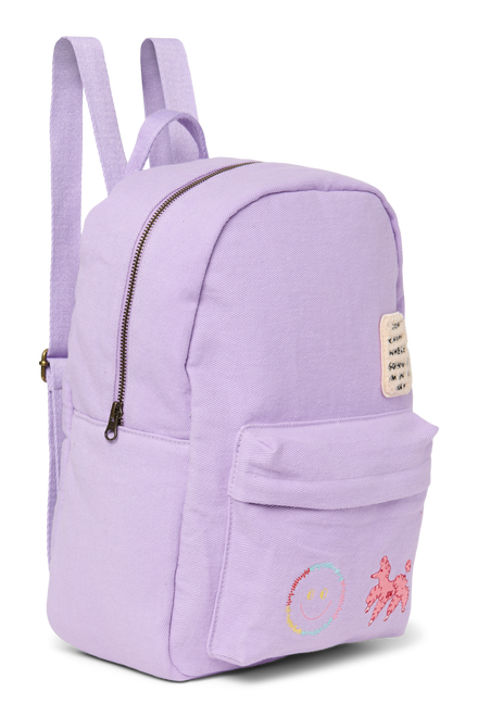 Studio Noos Backpack Midi | Lilac Cotton