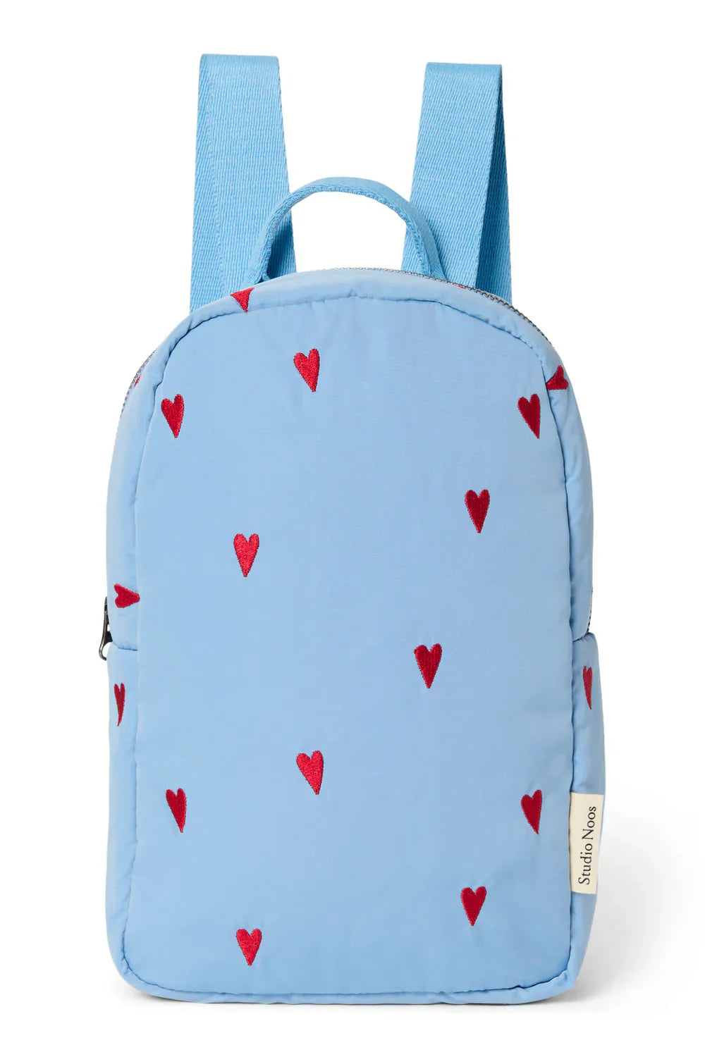 Studio Noos Mini Backpack | Light Blue Puffy Hearts