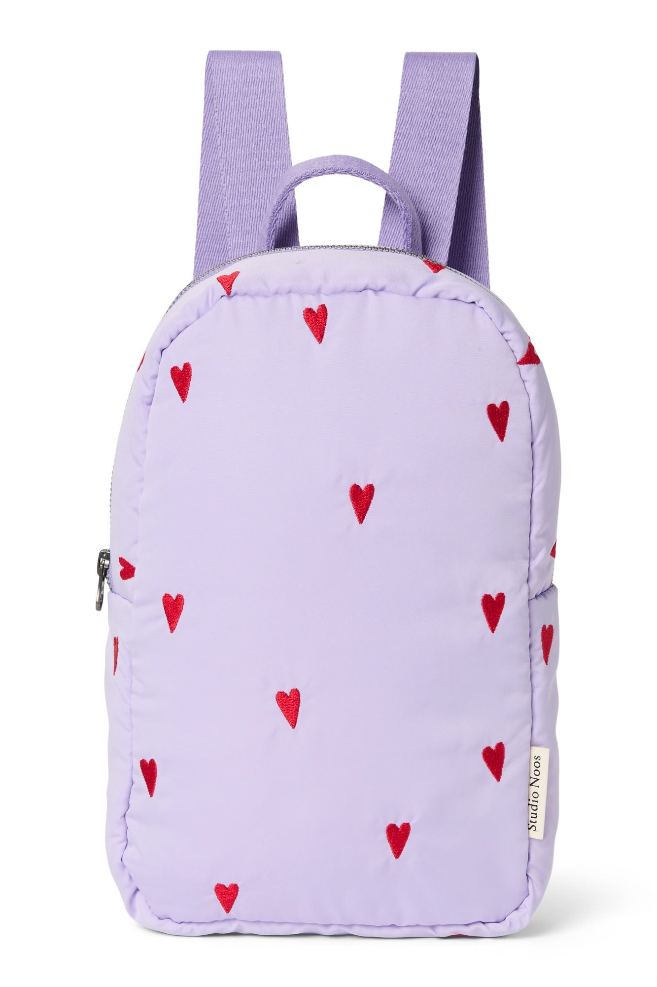 Studio Noos Mini Backpack | Purple Puffy Hearts