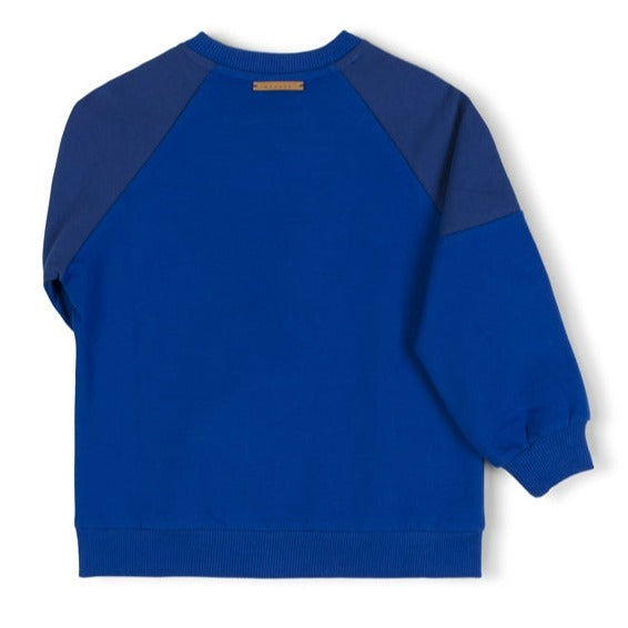 Nixnut Tri Sweater Sweater | Cobalt