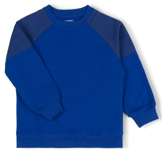 Nixnut Tri Sweater Sweater | Cobalt
