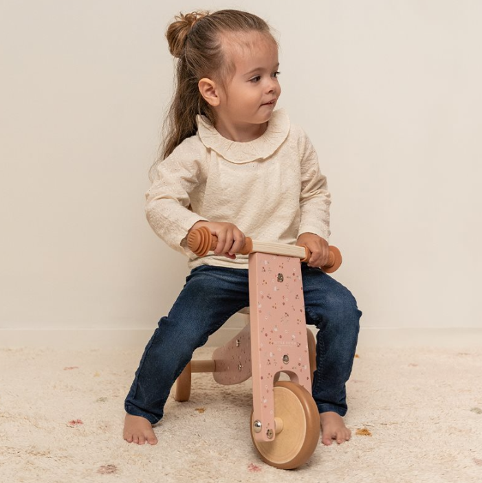 Little Dutch balance bike tricycle Pink