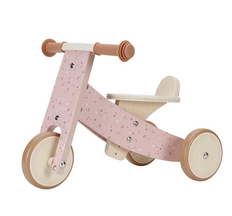 Little Dutch balance bike tricycle Pink