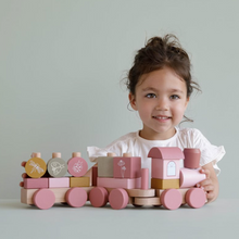 Little Dutch Block train | Pink