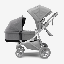 Thule Sleek Travel Crib Bassinet | Grey Melange