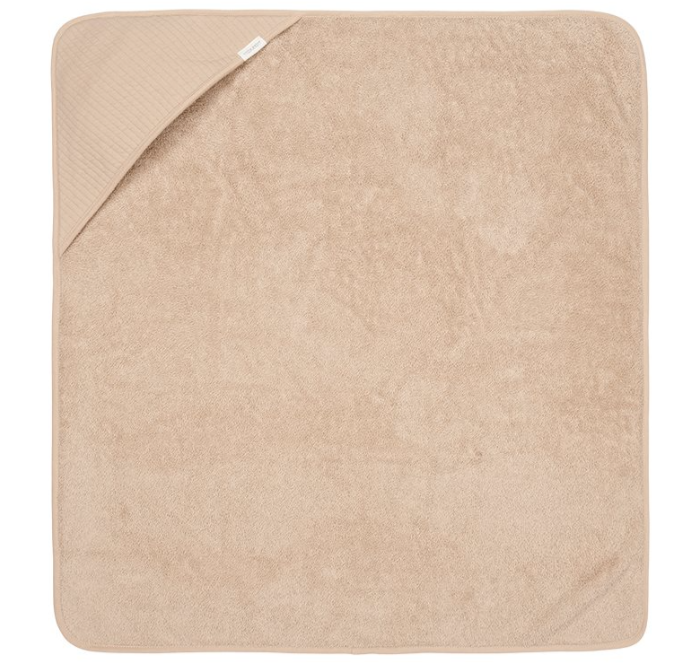 Little Dutch Bathcape 75x75 cm | Pure beige