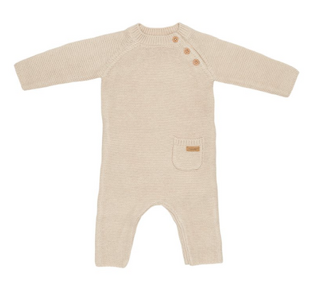 Little Dutch Knitted One Piece Suit Baby | Sand