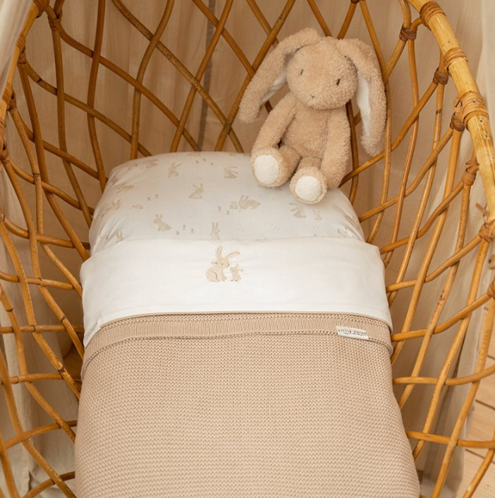 Little Dutch Fitted Sheet 40x80cm Hydrophile cradle | Baby Bunny