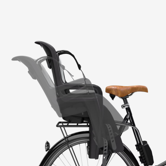 Thule Ride Along 2 tiltable children's bike seat | Dark Grey