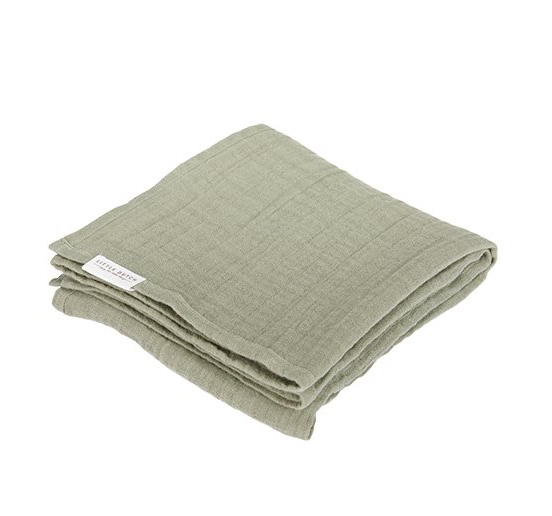 Little Dutch Swaddle Hydrophilic Cloths 120x120cm | Olive