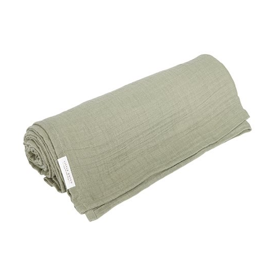 Little Dutch Swaddle Hydrophilic Cloths 120x120cm | Olive