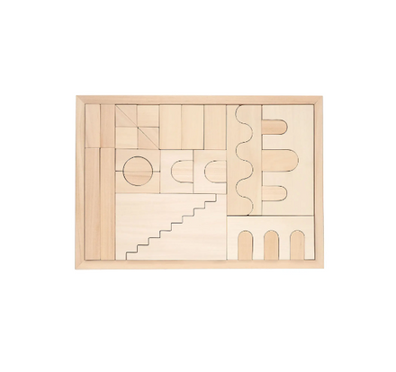 Fitwood Wooden Block Set 33 Pieces | Huvila