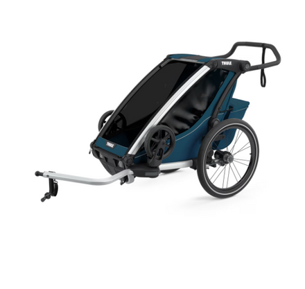 Thule Chariot Cross Single Seater Multisport Bicycle Trailer Single | Majolica Blue