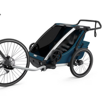 Thule Chariot Cross Double-seater Multisport Bicycle Trailer Double | Majolica Blue