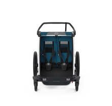 Thule Chariot Cross Double-seater Multisport Bicycle Trailer Double | Majolica Blue