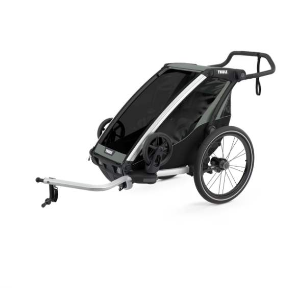 Thule Chariot Lite Bicycle Trailer Single | Agave Green