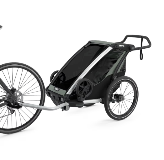 Thule Chariot Lite Bicycle Trailer Single | Agave Green