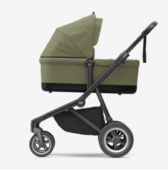 Thule Sleek City Stroller With Carrycot | Soft Green