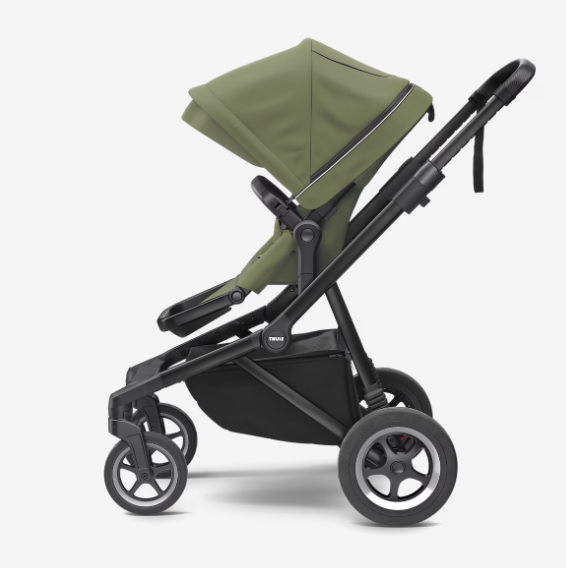 Thule Sleek City Stroller With Carrycot | Soft Green