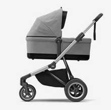 Thule Sleek City Stroller With Carrycot | Aluminum /Grey Melange