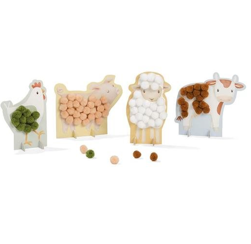 Little Dutch Craft Set Pompom | Little Farm