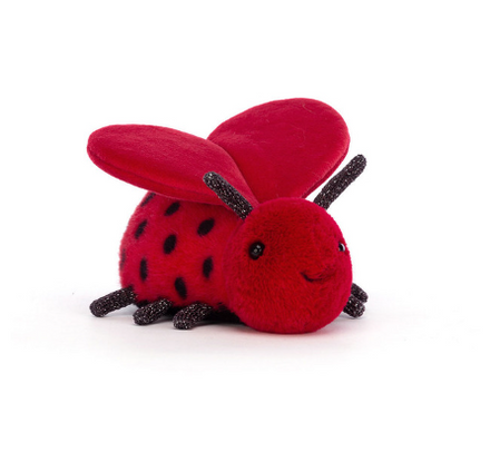 Jellycat Plush Toy Loulou Love Bug
