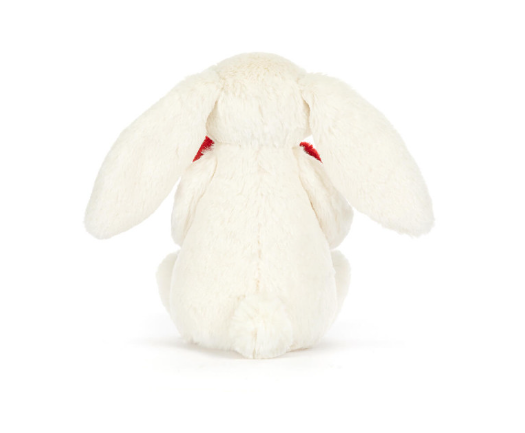 Jellycat Plush Toy Bashful Red Love Heart Bunny