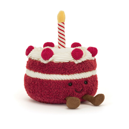 Jellycat Plush Toy Amuseable Cheri Cake