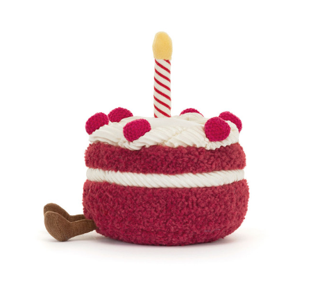 Jellycat Plush Toy Amuseable Cheri Cake