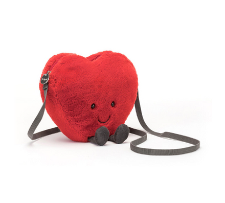 Jellycat Plush Toy Amuseable Heart Bag