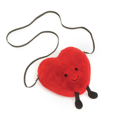 Jellycat Plush Toy Amuseable Heart Bag