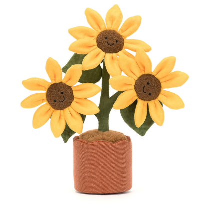 Jellycat Cuddly Toy Amuseable Sunflower 35x11x11cm