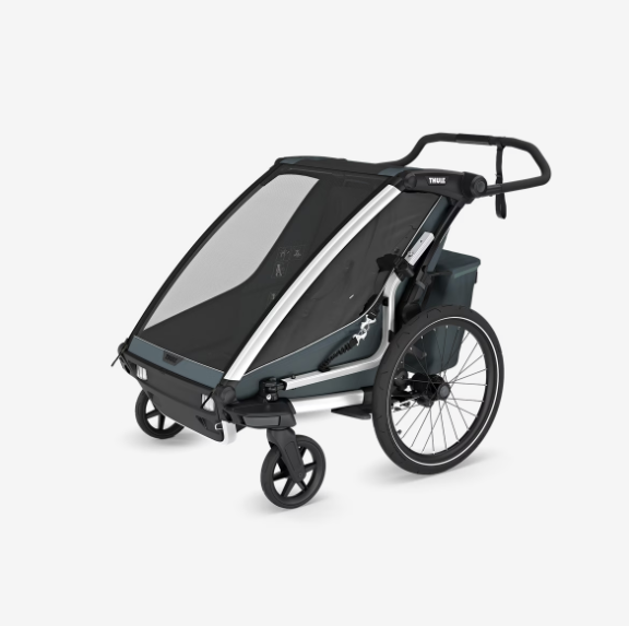 Thule Chariot Cross Double-seater Multisport Bicycle Trailer Double | DarkSlate