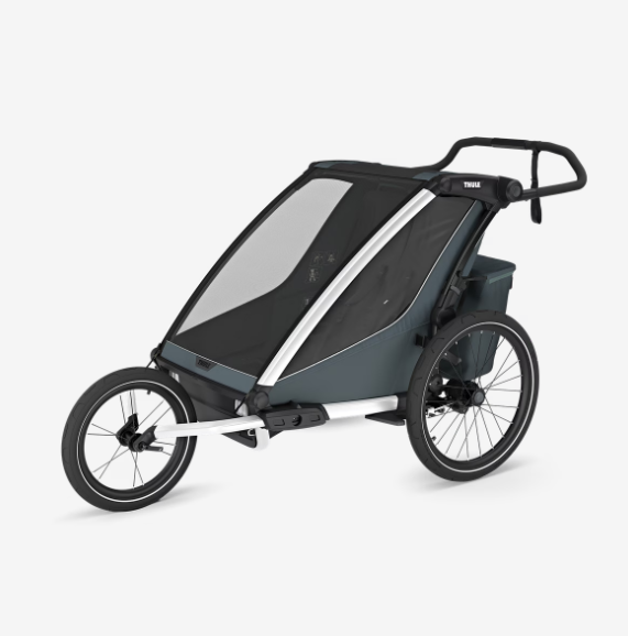 Thule Chariot Cross Double-seater Multisport Bicycle Trailer Double | DarkSlate