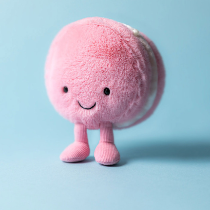 Jellycat Plush Toy Amuseable Mia Macaron | 12x10x5cm