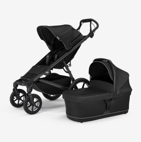 Thule Urban Glide 4 Stroller + Carrycot | BlackOnBlack