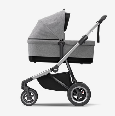 Thule Sleek City Stroller | Aluminum /Gray Melange