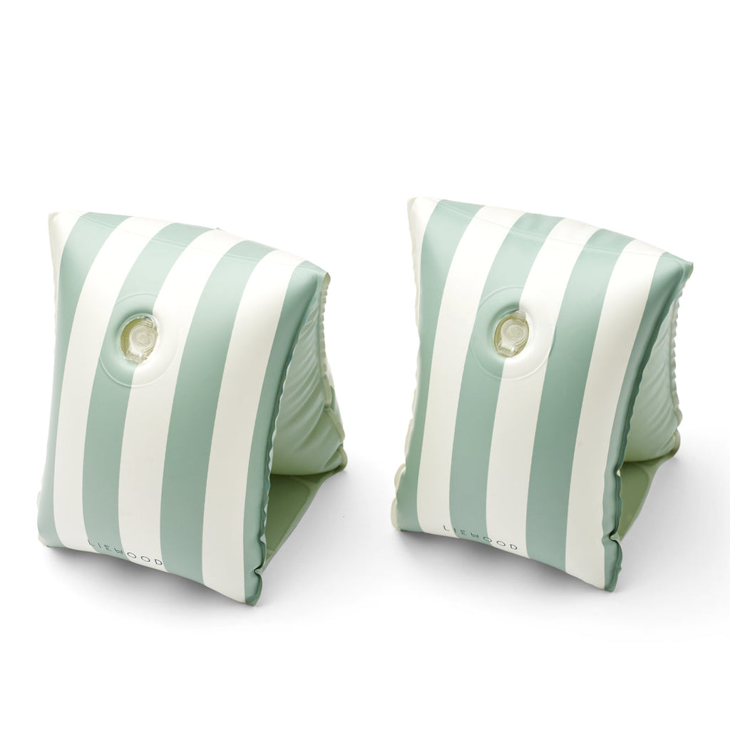 Liewood Shirley Fire bands 15-30 kg | Stripe Dusty Mint /Creme de la Creme