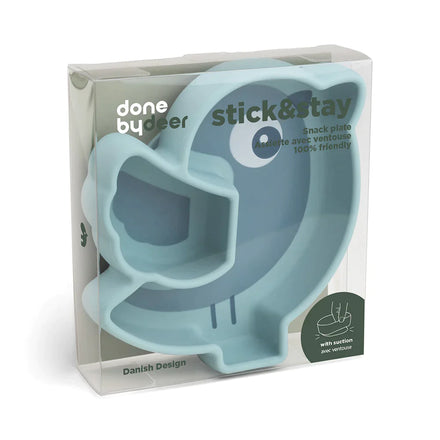 Done by Deer Silicone Stick & Stay board | Birdee Blue