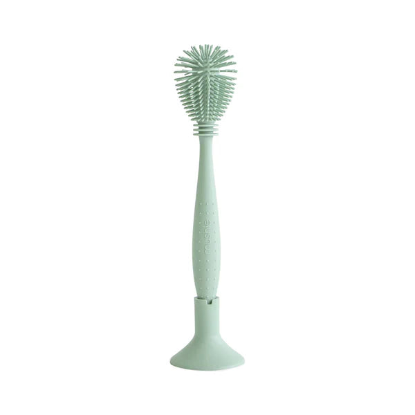 Mushie Silicone Bottle Brush | Cambridge Blue