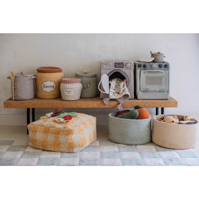 Lorena Canals Storage basket Kitchen | Play Basket Kitchen