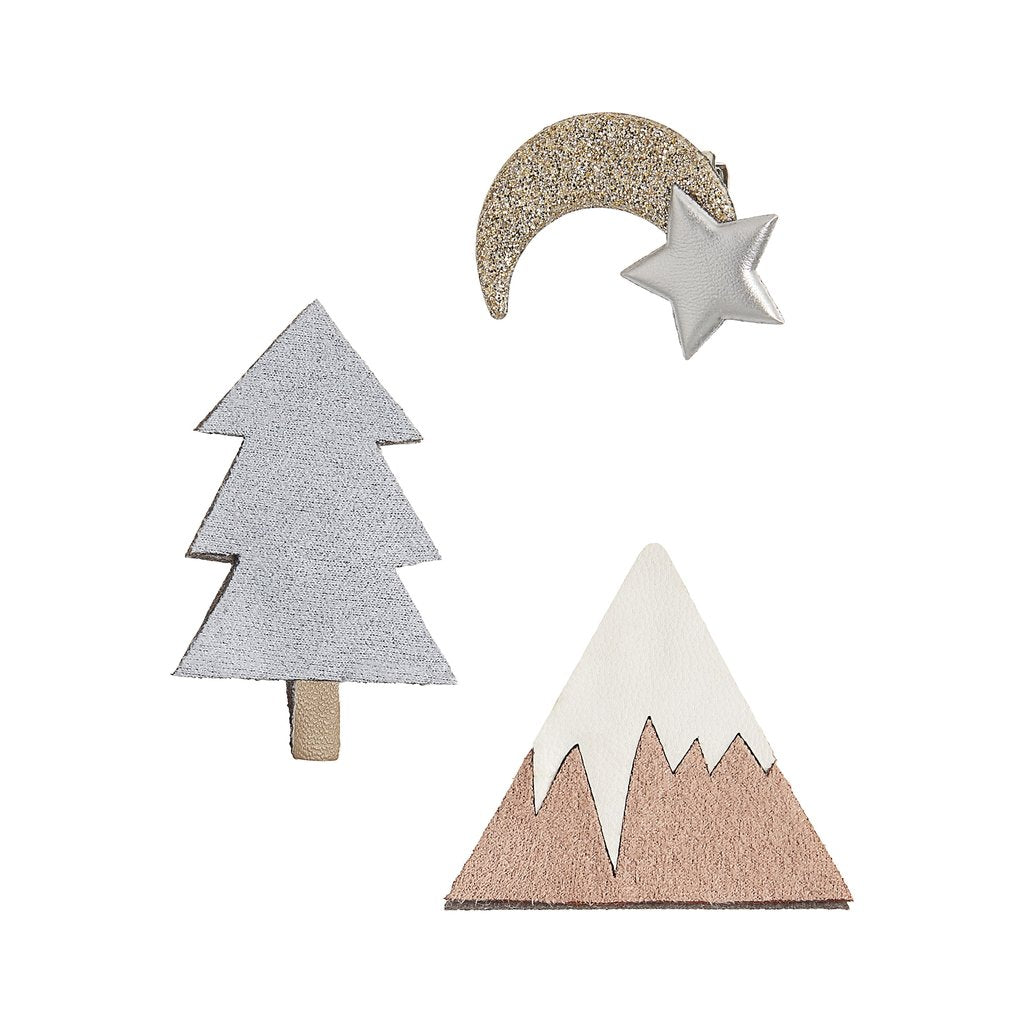 * Mimi & Lula set of 3 pins | Snowy Mountain