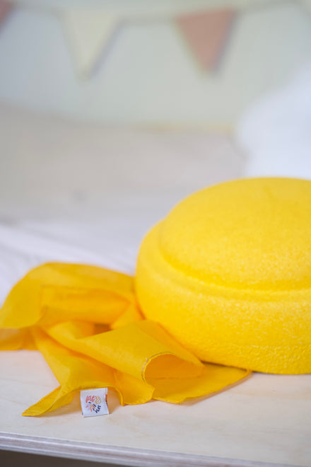 Pit & Play Rainbow Play Cloth | Yellow