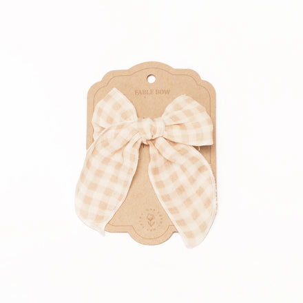 Mrs. Ertha Bow Hairpin | Soft Squares