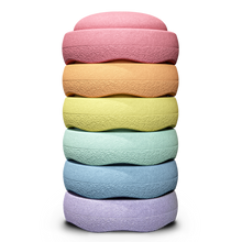 Stapelstein Rainbow Pastel | Set of 6