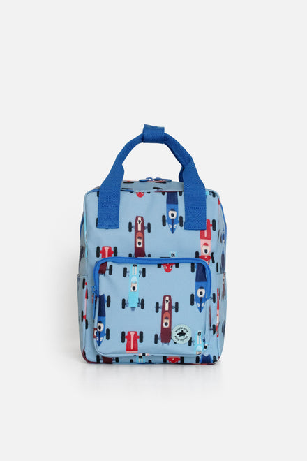 Studio Ditte Backpack Toddler Small | Race Car Blue