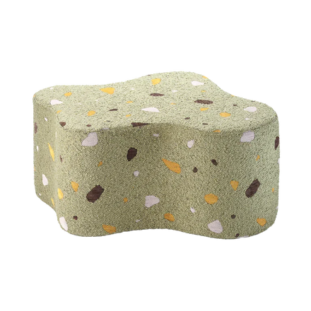 Wigiwama Cloud Pouffe | Terrazzo Moss